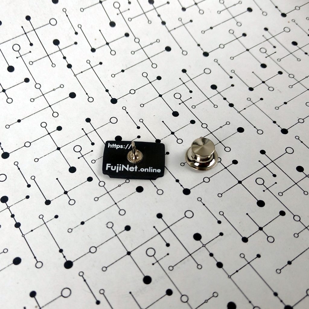 BASIC Programming READY Prompt PCB Lapel Pin – mozzwald.com
