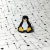 Linux Tux Penguin PCB Lapel Pin